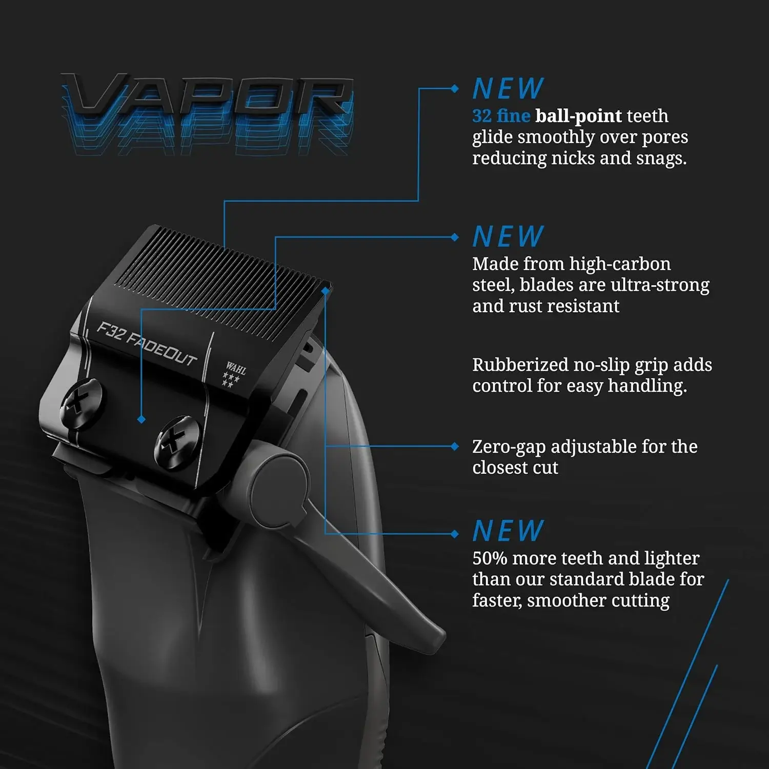 5 STAR VAPOR™ CORD/CORDLESS CLIPPER - Image 5