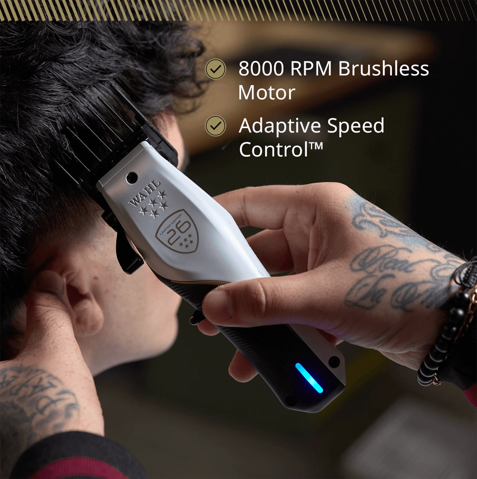 5 STAR VAPOR™ CORD/CORDLESS CLIPPER CHAMPIONSHIP EDITION - Image 8