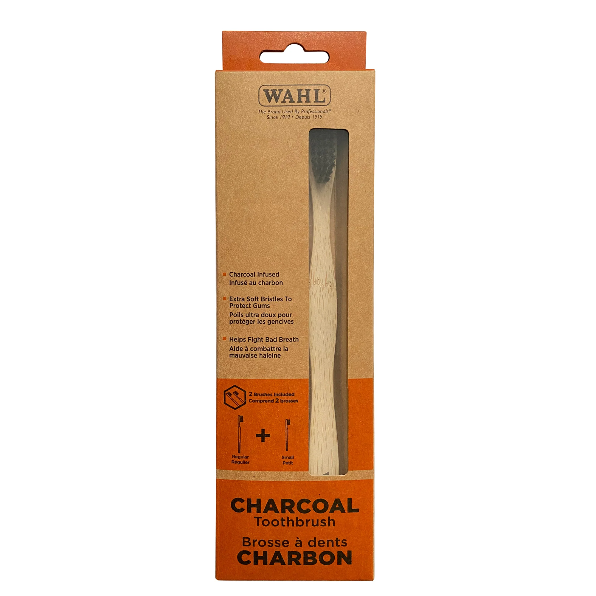CHARCOAL BAMBOO TOOTHBRUSH - Image 3