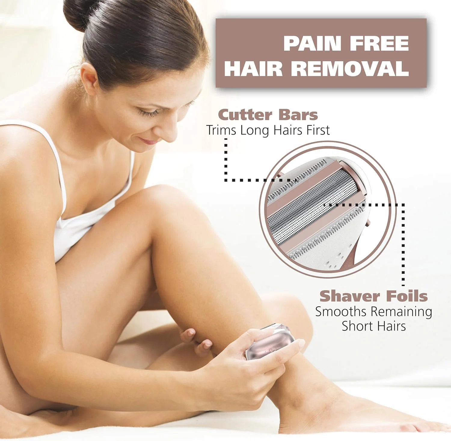 CLEAN & SMOOTH™ WET/DRY BATTERY SHAVER - Image 3