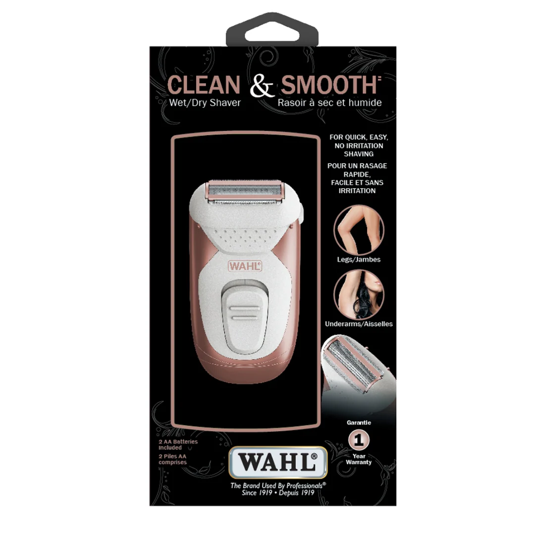 CLEAN & SMOOTH™ WET/DRY BATTERY SHAVER - Image 6