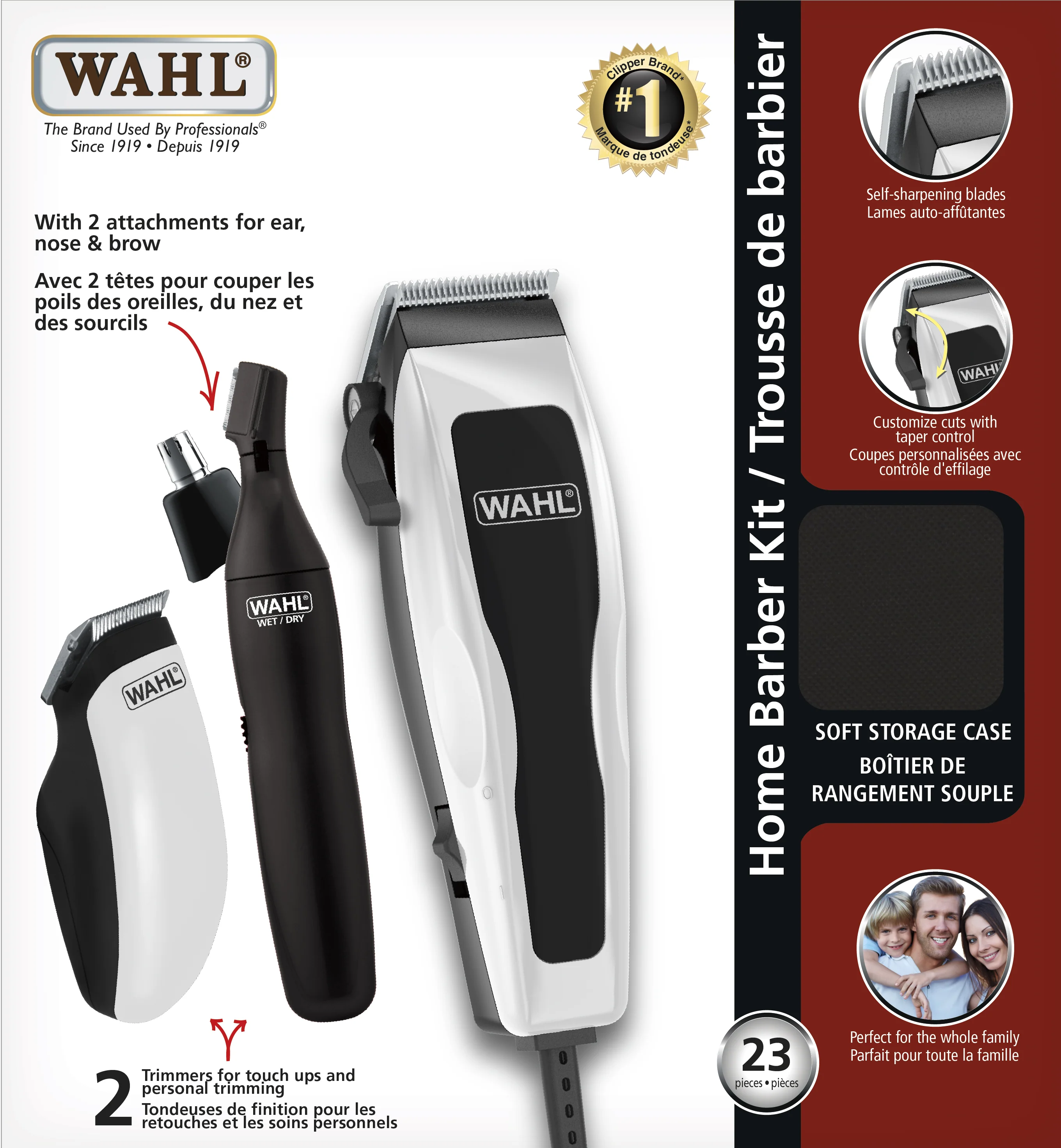 HOME BARBER KIT - 28 PC - Image 3
