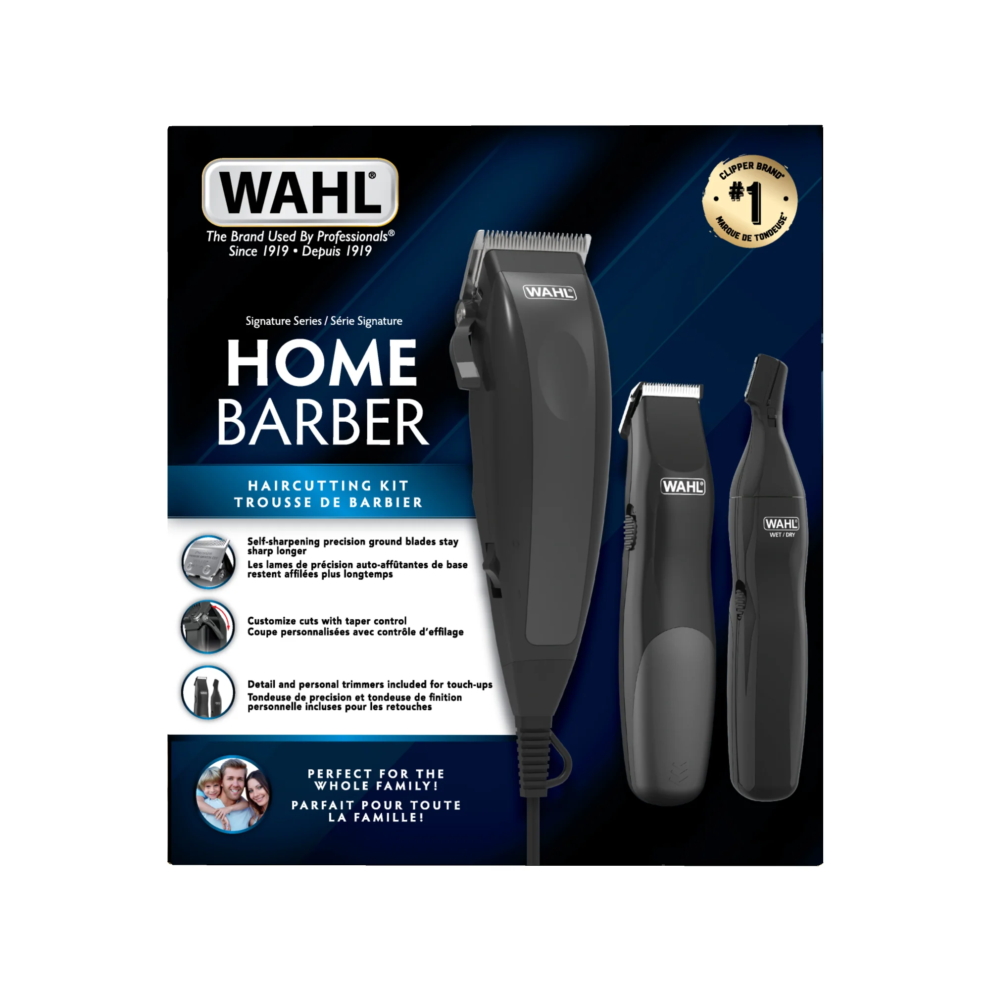 HOME BARBER KIT SIGNATURE SERIES WITH DETAIL TRIMMER & NOSE TRIMMER - Image 3