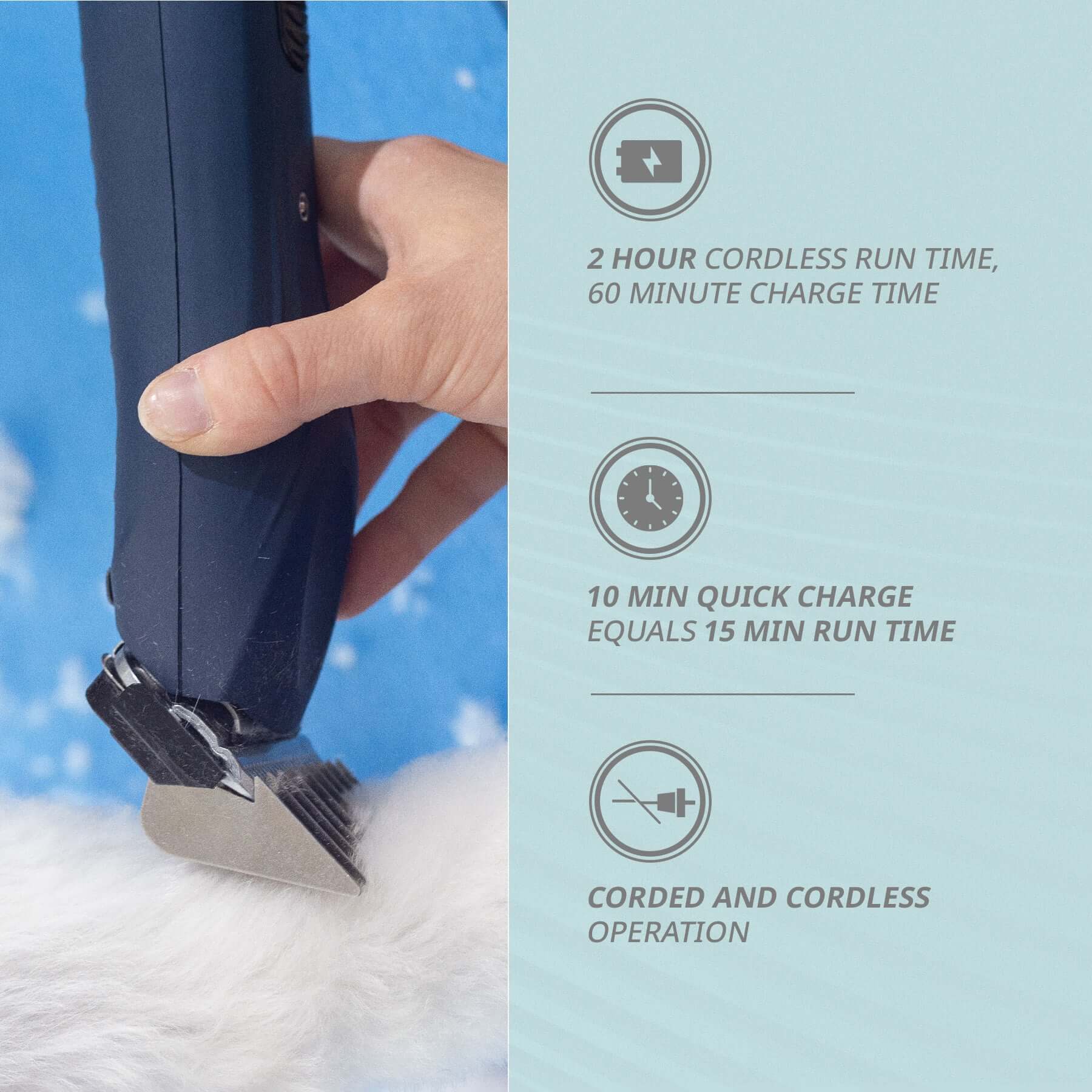 KMC+ Professional Cordless Clipper - Image 13