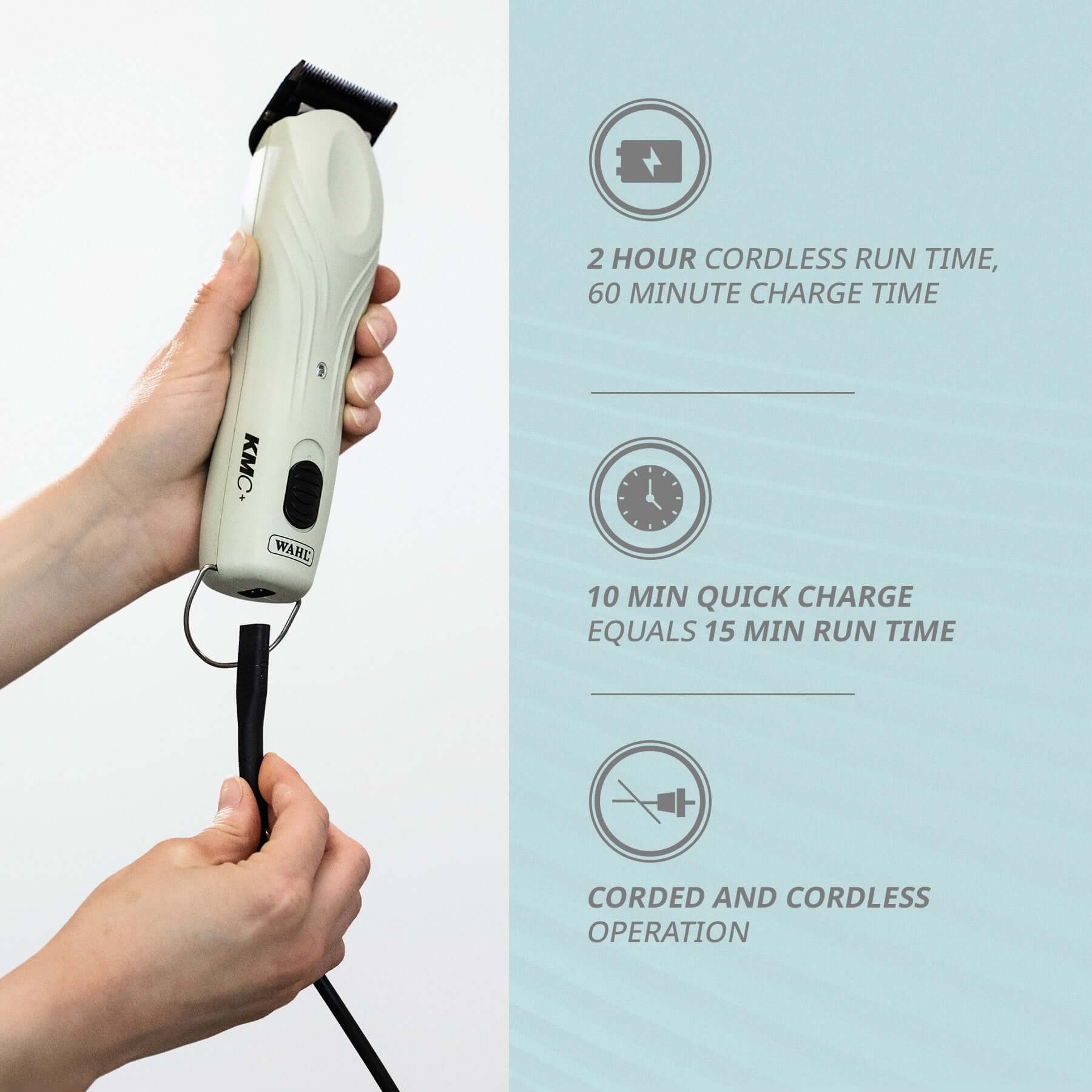 KMC+ Professional Cordless Clipper - Image 6