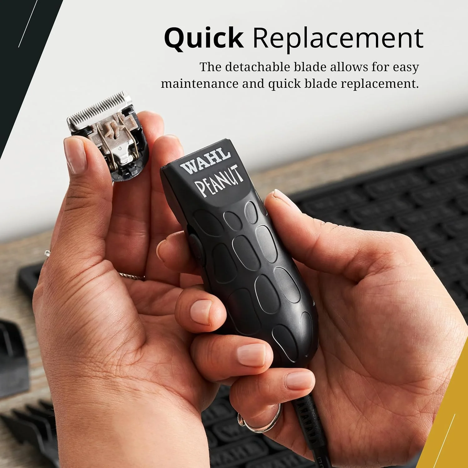 PEANUT STANDARD TRIMMER BLADE - BLACK - Image 3