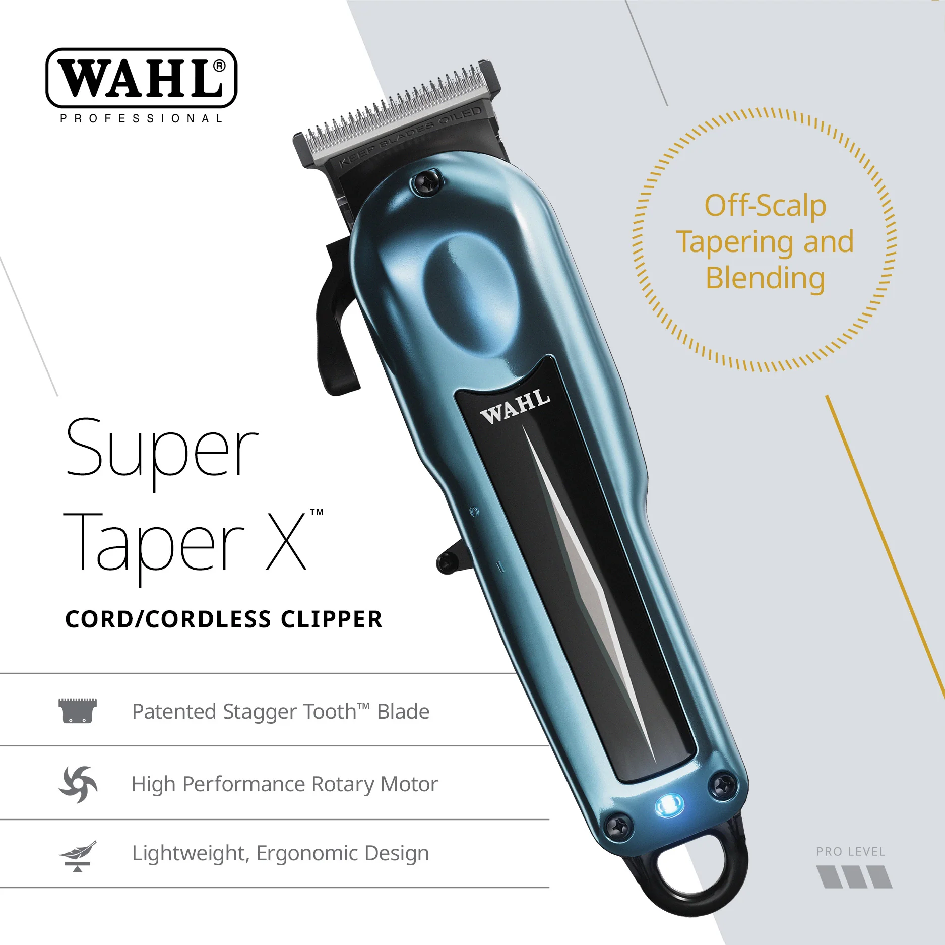 Super Taper X™ CORD/CORDLESS CLIPPER - Image 4