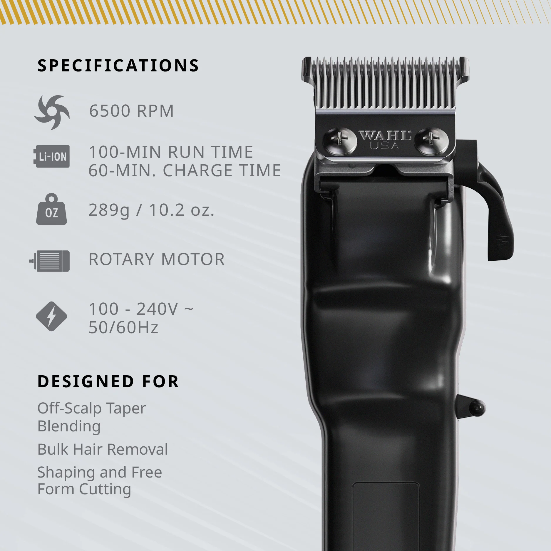Super Taper X™ CORD/CORDLESS CLIPPER - Image 7